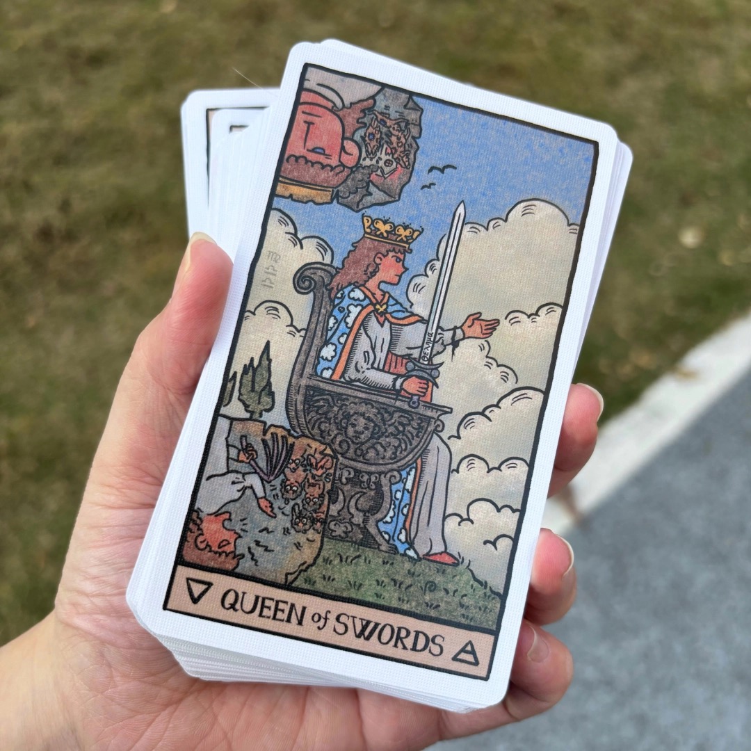 Akashic Eye Tarot (White border edition)